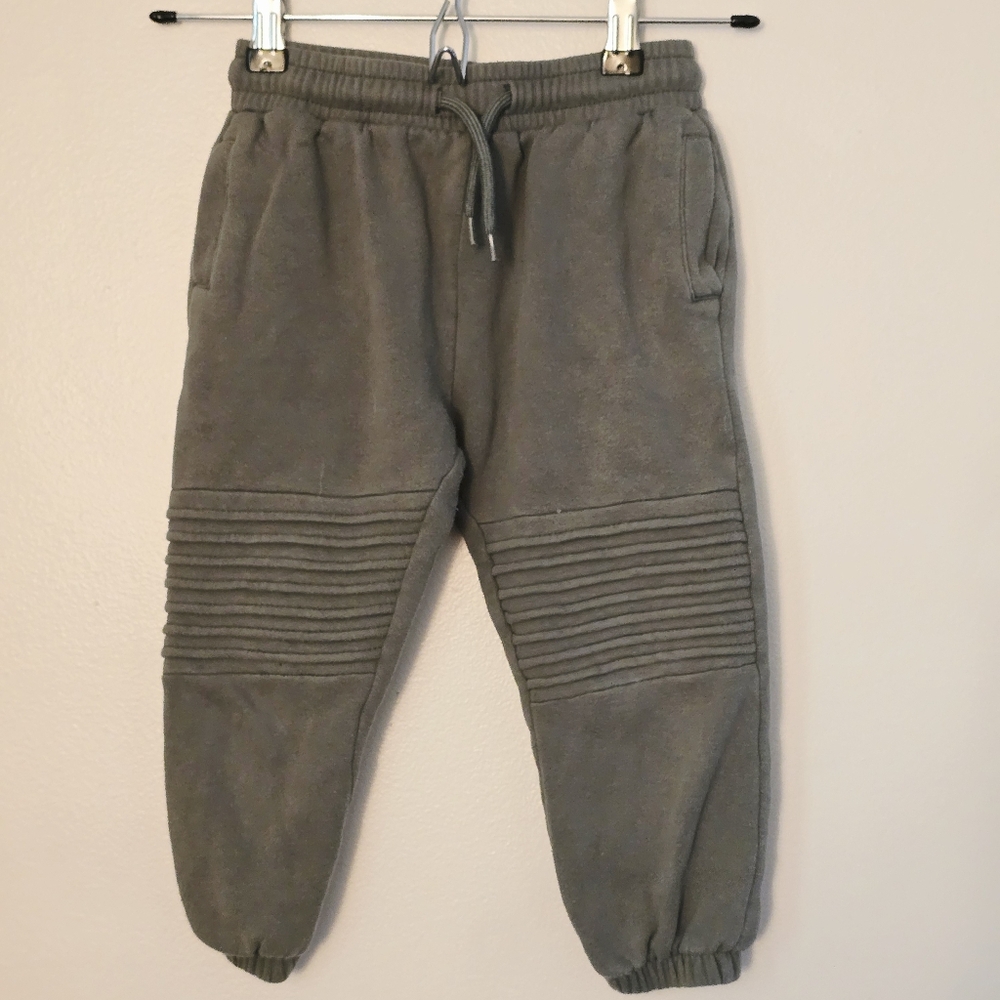 Cotton On Kids' Ribbed Green Joggers